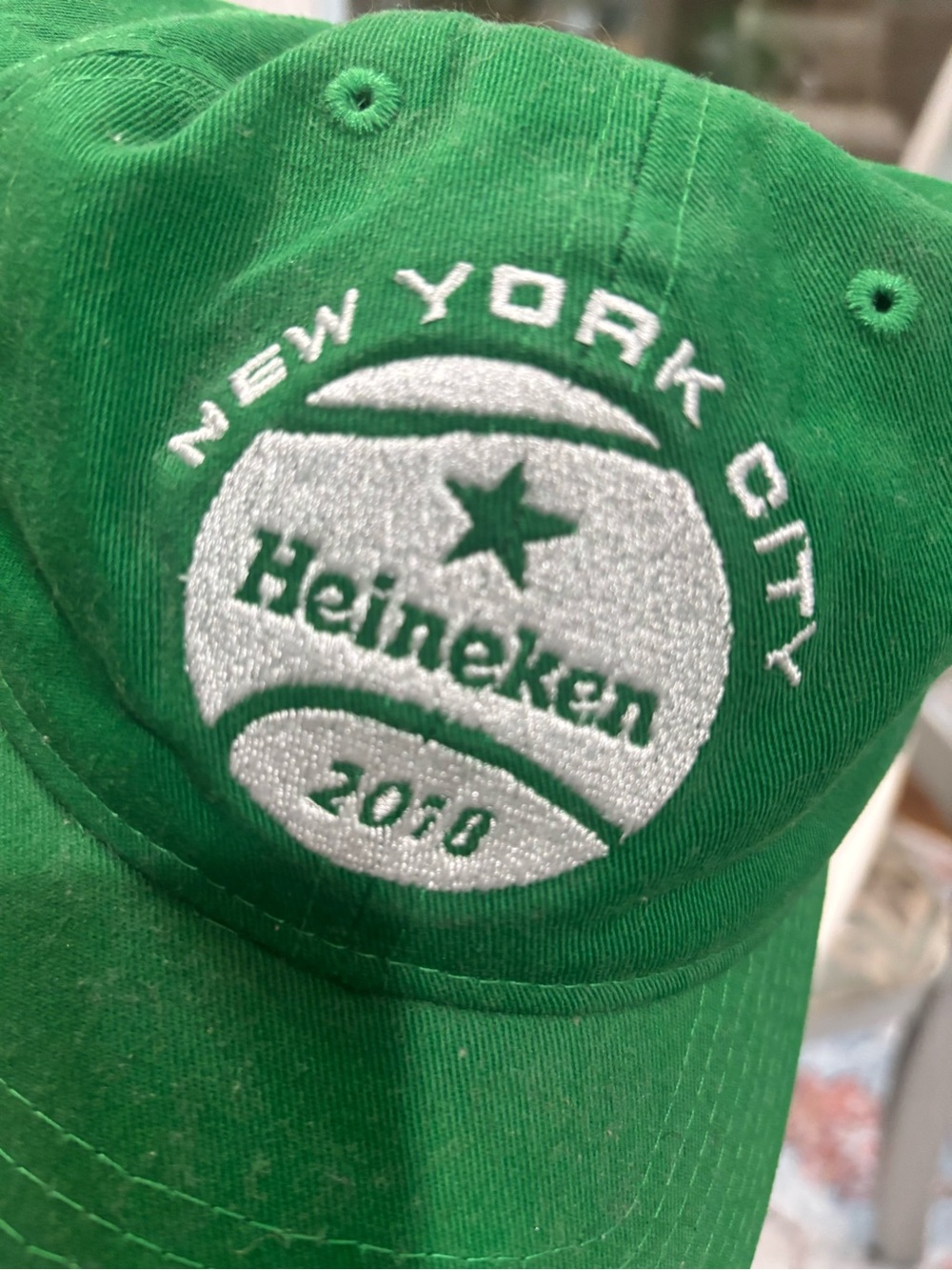 Heineken US Open 2018 Embroidered Green Baseball Cap Adjustable One Size